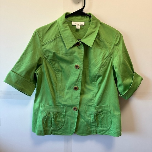 Coldwater Creek Jackets & Blazers - Coldwater Creek green blazer